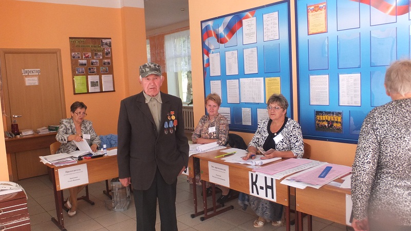 Голосование на выборах 18 сентября 2016 года УИК №1027