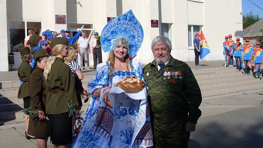 Жители куйбышева. День освобождения Куйбышевского района.